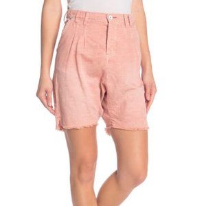 Free People Utility Harem Shorts Rose Laidback 6